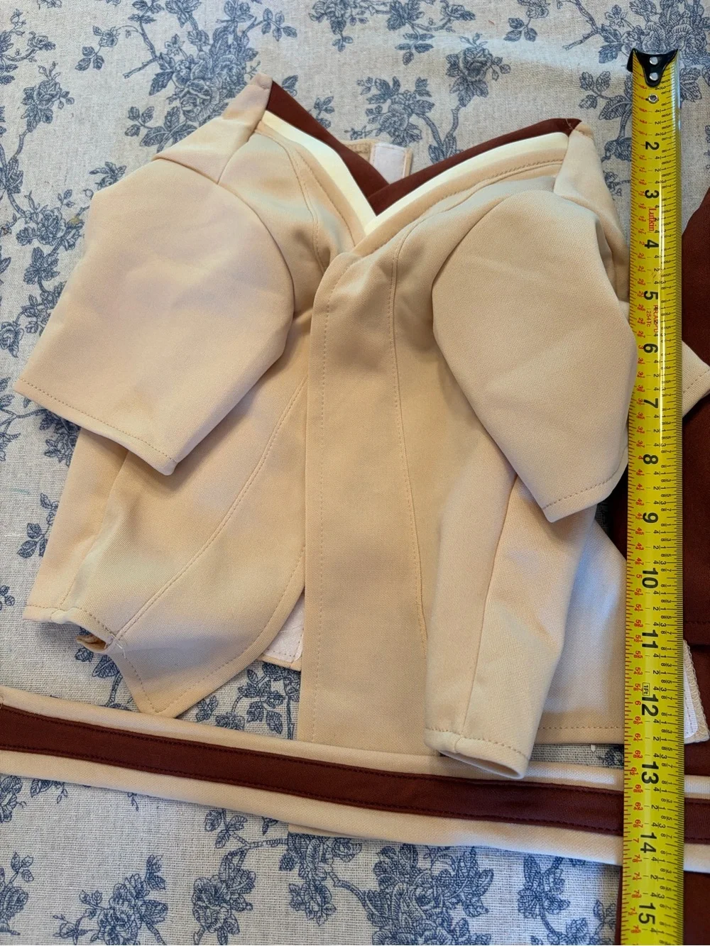 🔥 SALE! 5 for $20 🛍️ Rubie's Brown and Cream Jedi Robe Dog Costume
